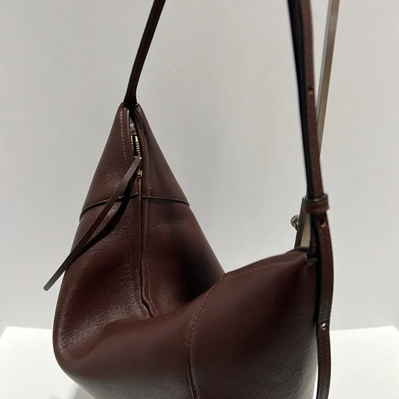 Wandler “Maggie” hobo zip bag Brown Shoulder Bag - Picture 4 of 10